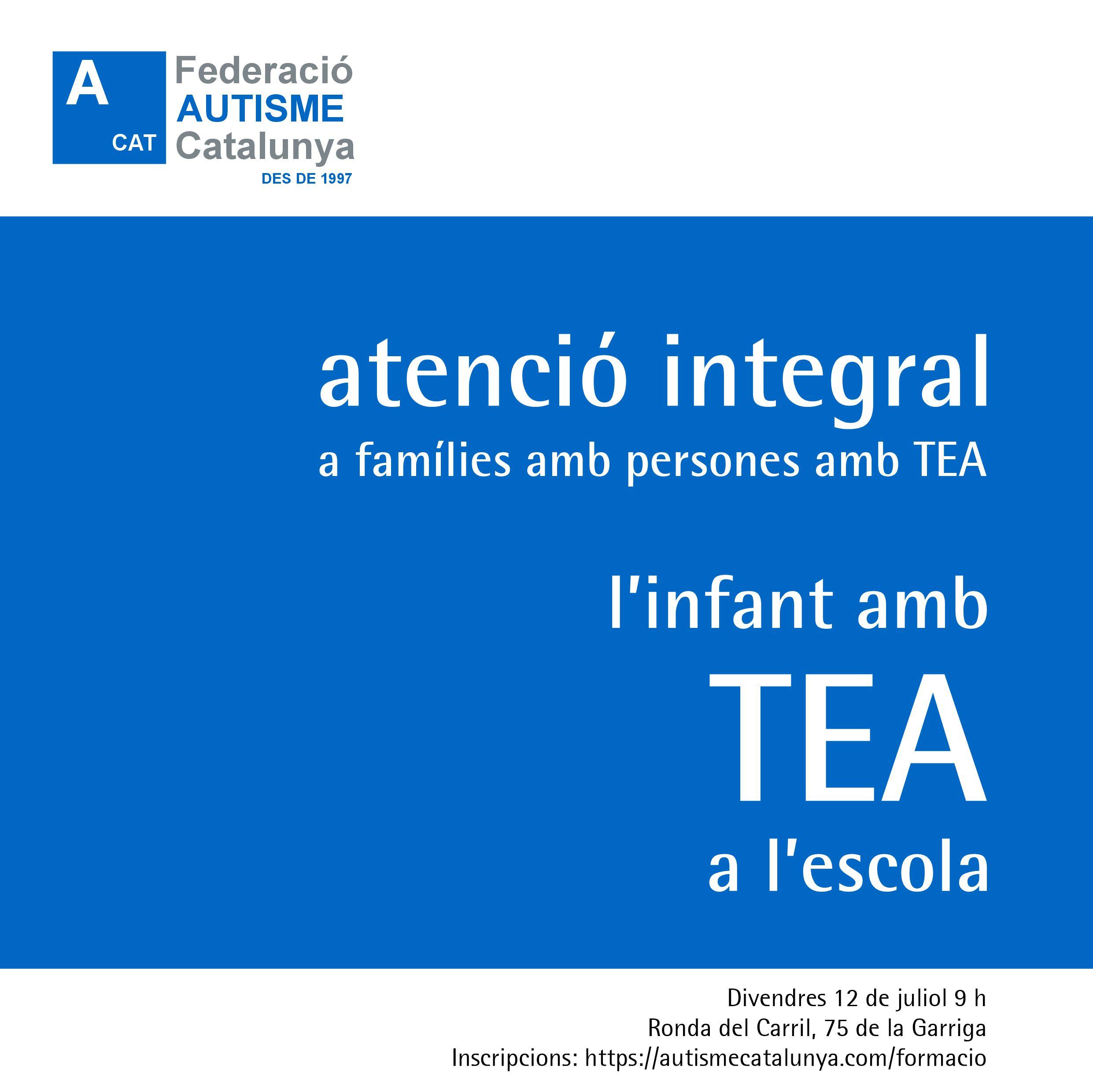 infant amb TEA a l’escola